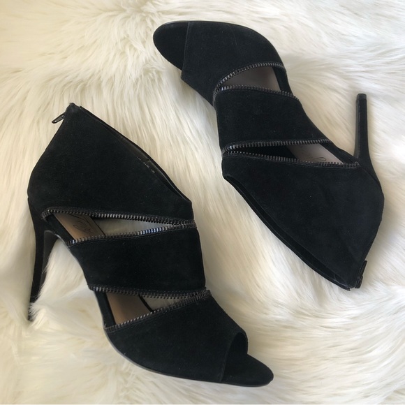 Fergie Amelia Suede High Heeled Sandals